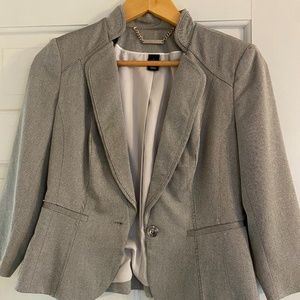 Silver grey women’s cut blazer